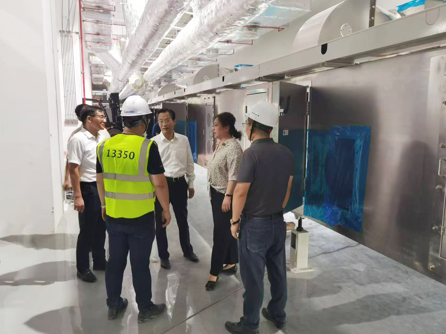 安徽省淮南市市长张志强一行领导莅临BETWAY·必威(西汉姆联) 航天锂电项目调研指导
